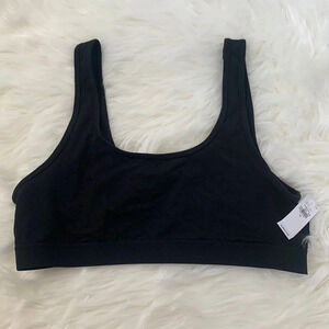 Old navy bralette stretch black XL